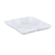 thumbnail image 1 of Plato De Aperitivo, Plato De Comida, Bandeja Dividida Para Servir Dulces, Postres, Color Blanco, 1 of 3