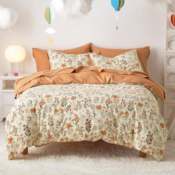 Juego de cama Wake In Cloud Floral de 5 piezas