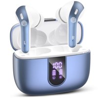 Veatool Auriculares Bluetooth Verdaderamente Inalámbricos, 65 Horas De Reproducción, Pantalla De Energía, Estuche De Carga Inalámbrica, Impermeables Ipx7