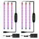 thumbnail image 1 of Luz LED para cultivo de plantas iPower, 20 W, espectro completo, 3 tubos* 2, 1 of 3