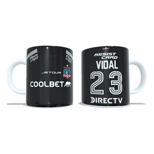 Arumistorechile - Tazon Taza Colocolo 2024 Negra - Arturo Vidal