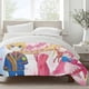 thumbnail image 2 of OSHI NO KO Bedding Sets Bed Cartoon Duvet Cover Lightweight 3 Piece Bet Sets for Kids Boys Girls, 2 of 5