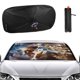 thumbnail image 1 of Avatar: La Leyenda de Aang Sombrilla Solar para Auto - Protector de Parabrisas Plegable | Cortina Solar Delantero | Bloqueo UV y Aislamiento de Calor 133x73cm, 1 of 6