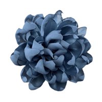 Ioensy - Broche De Flor Grande Para Mujer, Elegante Alfiler De Solapa Para Traje De Banquete De Baile, Azul Oscuro