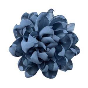 Ioensy - Broche De Flor Grande Para Mujer, Elegante Alfiler De Solapa Para Traje De Banquete De Baile, Azul Oscuro