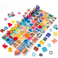 Genérico - Juego Rompecabezas Madera Niños Puzles Diversión Gen