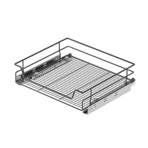 Starax - Cesta Extensible Con Guia Tandem Blum 40 Cm Cromo