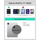 thumbnail image 2 of Funda con teclado ESR para iPad Pro de 11 pulgadas con soporte de 5.ª generación, color negro, 2 of 9