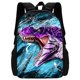 thumbnail image 1 of Mochila Jurassic Period Pattern School Backpack for Child ,Cartoon Dinosaur School Bags for Boys Girls,School Backpack for Child, 1 of 3