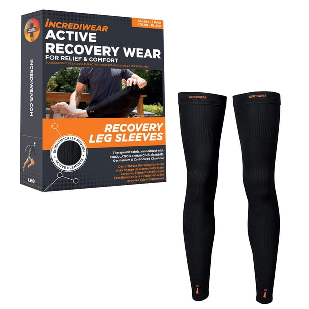 Leg Sleeve Longitud Completa Paquete De 2 Unidades Para Aliviar El Dolor De Piernas