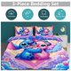thumbnail image 5 of Stitch Print Bedding Set Pattern Duvet Cove Set 3 Pieces 1 Quilt Cover And 2 Pillowcases for Women Men Teens, 5 of 5