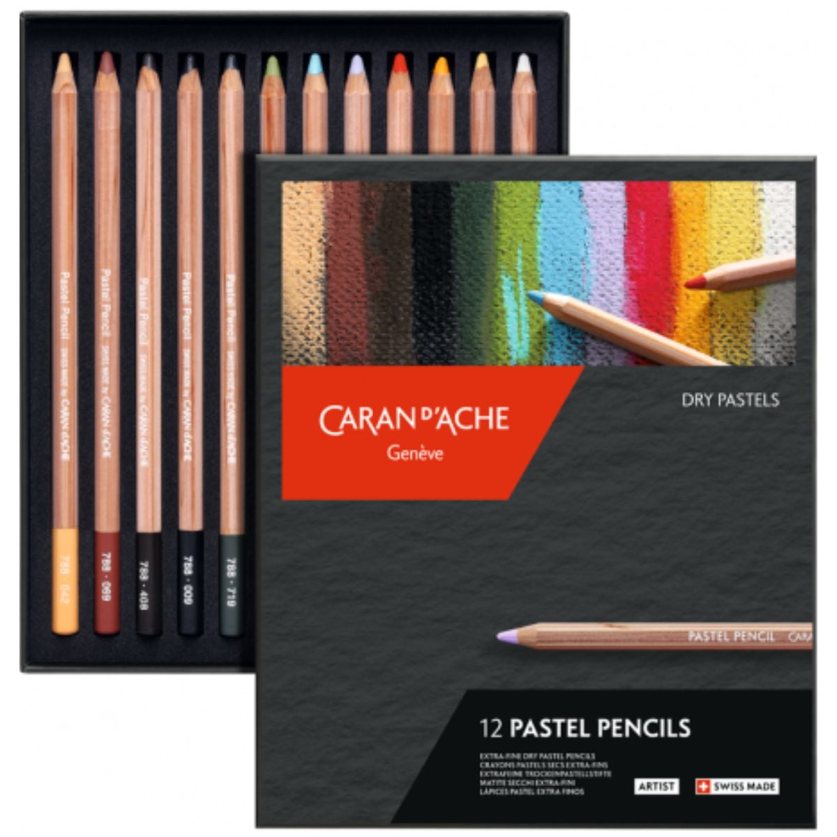 Caran D'ache - Lápices Pastel Caran D Ache Set 12