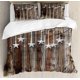thumbnail image 1 of Indie Duvet Cover Set Group of Funky Monsters Society Different Expressions Abstract Groovy Doodle Style Decorative 3 Piece Bedding Set, 1 of 5