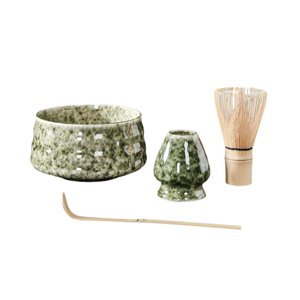 Bothyi - 4X Ceremonia Japonesa Matcha Accesorio Para La Preparación Familiar Japonesa Matcha