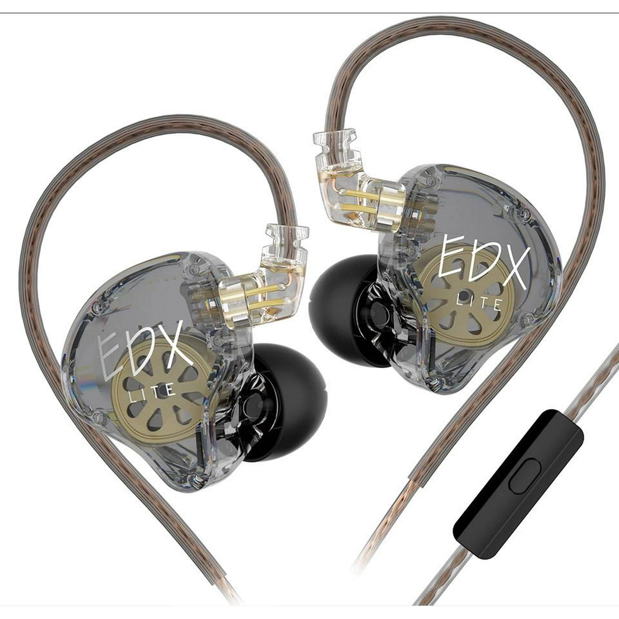 Kz - Audífonos Edx Lite + Accesorios + Espumas + Estuche.