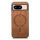 thumbnail image 1 of Magnetic Slim Case for Google Pixel 8A with Camera Guard & Anti-Scratch Back Brown, 1 of 6
