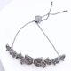 thumbnail image 5 of Pulsera Brazalete Mariposa, Circonita Pavé, Regalo  Plateado 8 Cm 24 Cm, 5 of 8