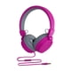 thumbnail image 3 of Auriculares Sobre La Oreja Para Mujer, Auriculares Profesionales Con Cable, Color Rosa, Plegables, Para Oficina, 3 of 5