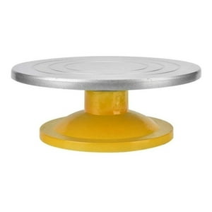 Genérico - Base Giratoria Tortas Plato Giratorio Base Aluminio 32Cm