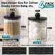 thumbnail image 3 of Set dispensador Qtip Holder AOZITA, acrílico, 350 ml y 300 ml, 4 unidades, 3 of 9