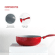 thumbnail image 3 of Wok Chef De 28 Cm Th Mwk28r De Aluminio Prensado, 3 of 3