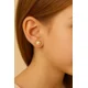 thumbnail image 2 of Aros Abridores Redondela Perla Blanca 5mm Oro 18k Bebé Niña Dorado, 2 of 4