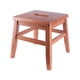 thumbnail image 2 of Set de Escalera de Mano Winsome Kaya 2 Pzas 30 cm de Alto Madera de Teca, 2 of 6