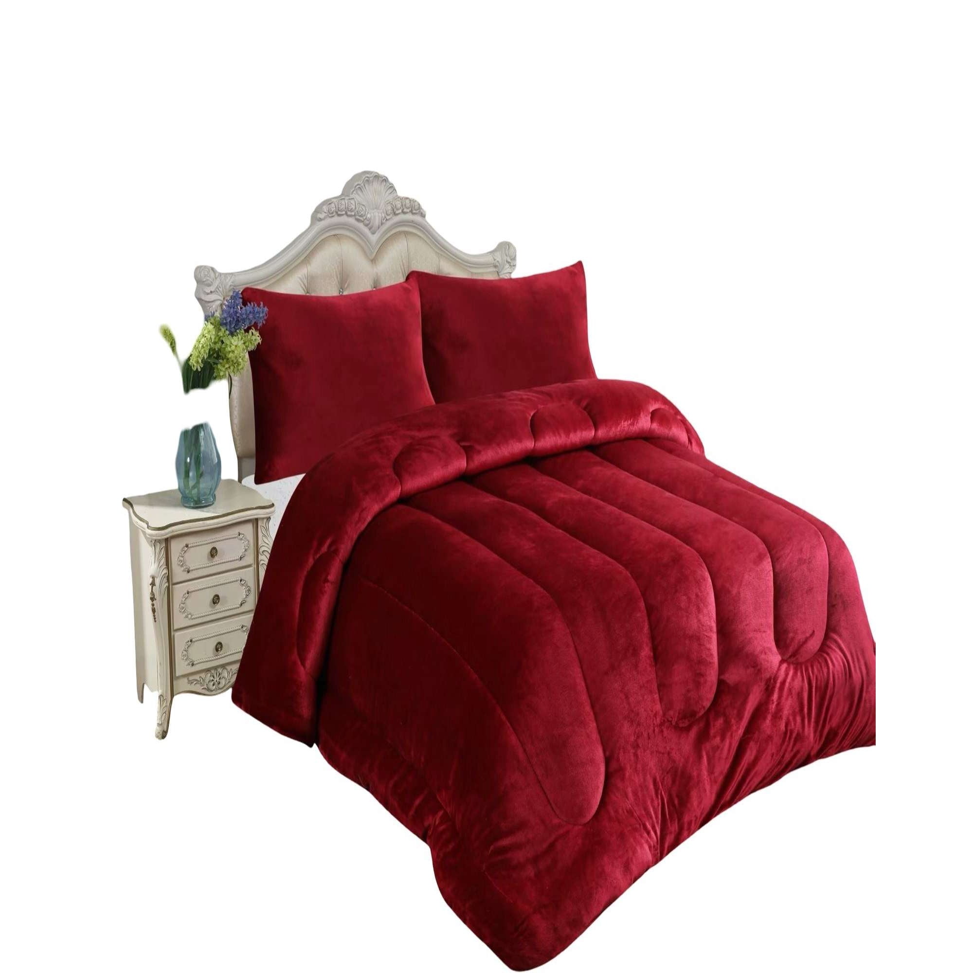 Genérico - Plumon Con Sherpa De Invierno King 250x270cm