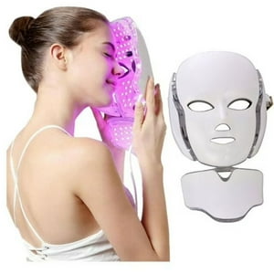 Movi - Máscara Led Con Cuello 7 En 1 – Rejuvenece Y Protege Tu Piel