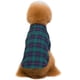 thumbnail image 1 of Ropa para perros Chaleco a cuadros de algodón para mascotas Ropa gruesa y cálida con velcro para perros, 1 of 5