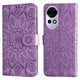 thumbnail image 5 of Funda tipo cartera FOXDOCK para Huawei Nova 14 , diseño girasol en relieve, cuero PU, cierre magnético, soporte y tarjetero, 5 of 5