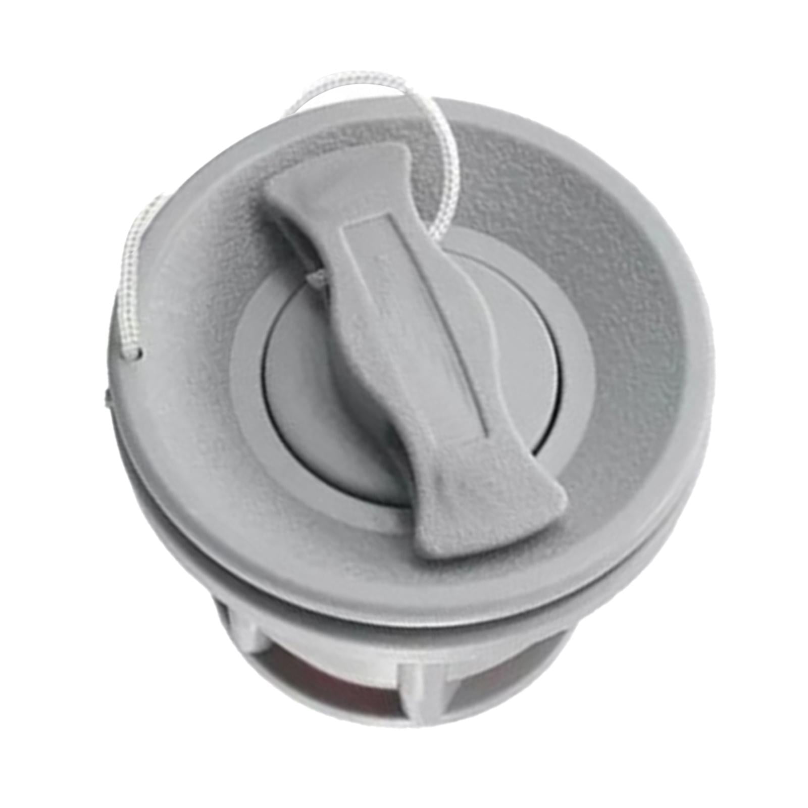 Ioensy - Piezas De Válvula De Aire Para Bote Inflable, Tabla De Remo, Colchón De Aire, Bote Gris