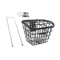 Ioensy - Cesta Delantera De Bicicleta Pet Portador De Mascotas Canasta De Carga Para Bicicleta Para Viajar Al Aire Libre Bicicleta De Carretera Negra