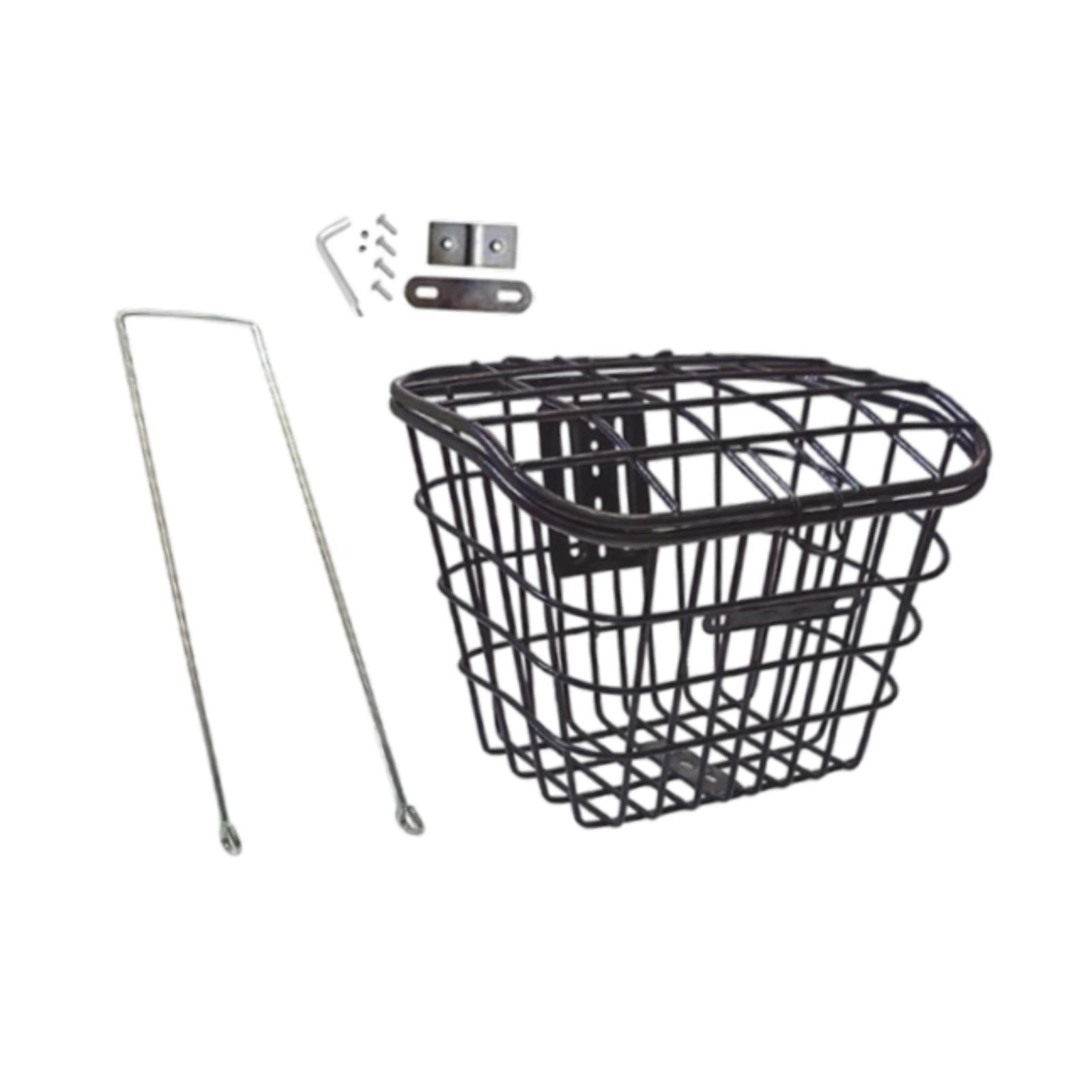 Ioensy - Cesta Delantera De Bicicleta Pet Portador De Mascotas Canasta De Carga Para Bicicleta Para Viajar Al Aire Libre Bicicleta De Carretera Negra