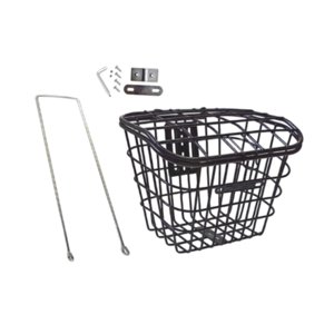 Ioensy - Cesta Delantera De Bicicleta Pet Portador De Mascotas Canasta De Carga Para Bicicleta Para Viajar Al Aire Libre Bicicleta De Carretera Negra