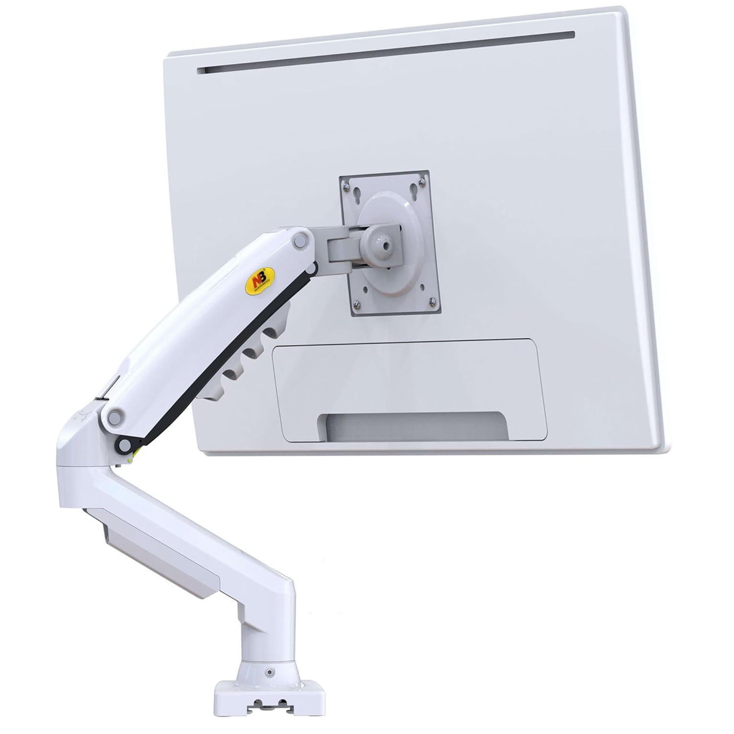 North Bayou - Soporte Monitor Blanco Articulado Giratorio Escritorio