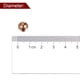 thumbnail image 4 of Uxcell 5/16 pulgadas Bolas de Rodamiento de Cobre Sólido de Precisión para Rodamientos Válvulas Decoración Paquete de 20, 4 of 5