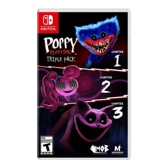 Poppy Playtime Triple Pack para Nintendo Switch - Maximum Entertainment