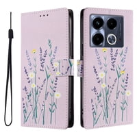 Foxdock Funda Tipo Cartera Para Infinix Note 40 5G Con Soporte Y Correa – Diseño De Patrones Lindos