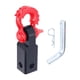 thumbnail image 4 of Grillete Receptor De Enganche Repuesto Duradero Con Pasador De Enganche Para Remolque SUV Coche Rojo, 4 of 5