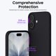 thumbnail image 4 of Funda ORNARTO para iPhone 17 negra de silicona, 4 of 6