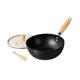 thumbnail image 3 of Sartén Wok De Hierro Para El Hogar, Sin Revestimiento, Para Cocina De Inducción, Antiadherente, 18 Cm, 3 of 5
