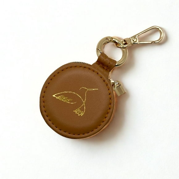 Joyero Mini de Viaje Organizador de Joyas - Camel