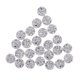thumbnail image 5 of 24 piezas de 12 mm flatback rsesin rhinestone diy artesanía para todas las decoraciones de plata, 5 of 5