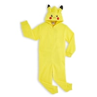 Pijama Onesies Pokémon Pikachu Para Niños De 7 A 8 Años, Amarillo