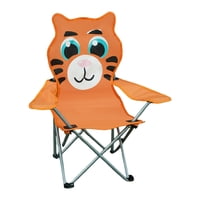 Magideal - Silla De Camping Plegable Para Niños Silla De Playa Silla De Picnic Sillas De Jardín Compactas Portátiles Silla De Campamento Plegable Para Senderismo Amarillo