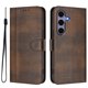 thumbnail image 1 of Funda Cartera para samsung galaxy S24/S25 Protección 360° con Ranuras para Tarjetas y Soporte Marrón, 1 of 6
