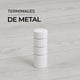 thumbnail image 2 of Set Barras de Cortina Doble Extensible Decor Negro 120-210 cm, 2 of 8