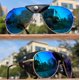 thumbnail image 2 of Gafas de Sol OSSAT Polarizadas con Protección Lateral de Cuero Vacuno a Prueba de Viento, 2 of 8