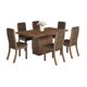 thumbnail image 1 of Juego de Comedor Mesa 6 Sillas Troia Nogal, 1 of 4